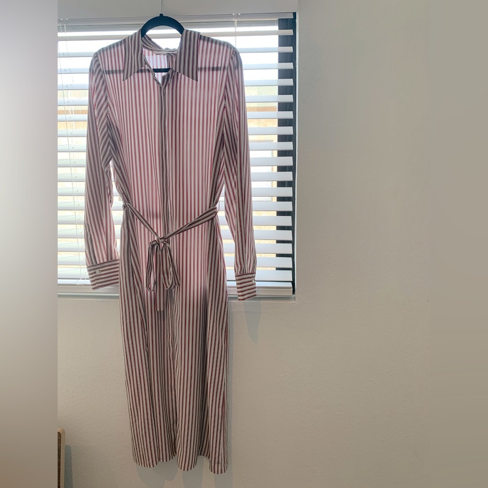 Robert Rodriguez - long sleeve button up shirt w/tie